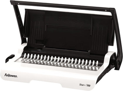 Star+ Comb Binding Machine, Classroom Must-Haves Manual Binder, 15-Sheet Punch Capacity, Perfect for School Supplies