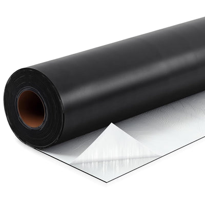 1 Roll EPDM Rubber Roofing Membrane 50 Mil, 39" x 10 Ft, Black