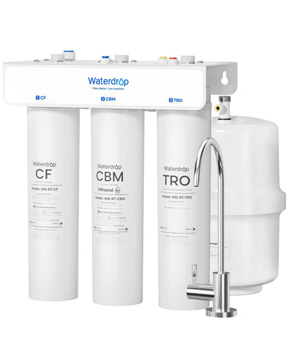 T3-T Remineralization Reverse Osmosis System, 220 GPD Faster Flow