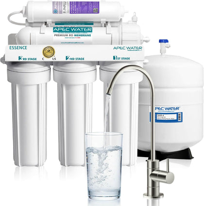 ROES-PH75, 6-Stage Under Sink RO System, Alkaline, 75 GPD