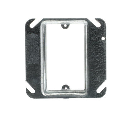 Steel City 4 Inch Square Device Cover, 3 Cu in, 1/2 in Raised