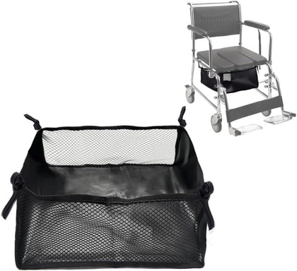 Wheelchair Under Seat Storage Carrier - Elderly Rollator Mesh Organizer Bag for Four Wheel Rollator, Under Seatneath