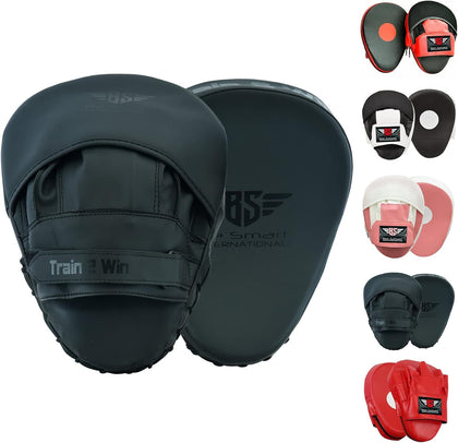 BeSmart Focus Punching Mitts Training Hand Pads for Kickboxing Muay Thai MMA Boxing Mitts Training Focus Punch Mitts