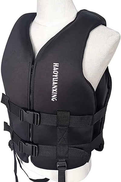 Lifejacekts for Adults, Adult Kayak Vest High Buoyancy Swim Vest Women's Men's Adjustable Straps Safety Jacket Great