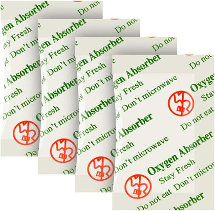 50CC(200Packets) Food Grade Oxygen Absorbers Packets Food Storage | Oxygen Absorbers For Food Storage,With Oxygen