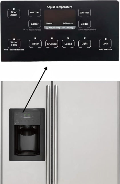 WR55X10572/WR55X10801/WR55X10859 is suitable for GE refrigerator dispensers, excluding the control board for WR55X10787/WR55X10788/WR55X10859/WR55X10784