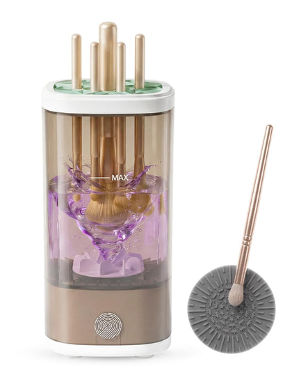Electric Makeup Brush Cleaner Machine,3 in 1 Makeup Brush Cleanser & Washer,Cleaning Tool,Cosmetic Brushes Cleaners