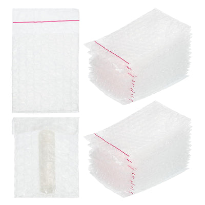 Clear Self Sealing Bubble Bags 3.9"x3.9" 200Pcs Bubble Pouches