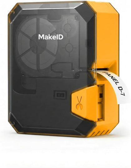 P31S Portable Industrial Label Printer, 1" Print Head, Bluetooth, Mobile/PC Software. Comes with 1 Roll 0.75" x