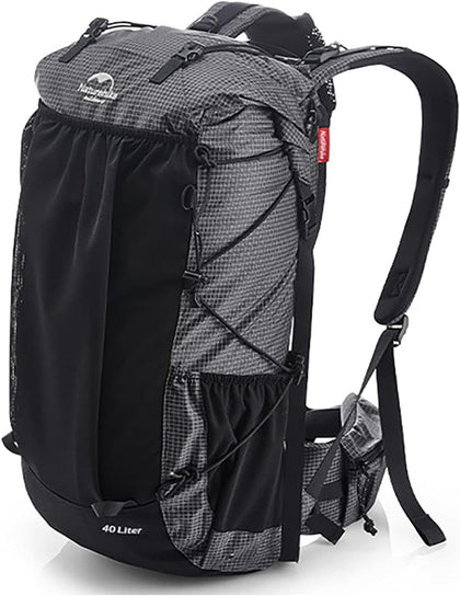 Hiking Camping Backpack 45L/65L Lightweight Internal Frame with Rain Cover for Backpacking Outdoor Sports ((40+5) L