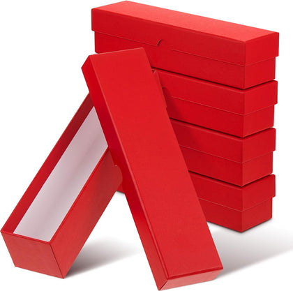 4 Pcs Coin Storage Box 2x2 Inch Flip Collectors Holders, Red | Cardboard Holders for Coin Collection, Fits Cents