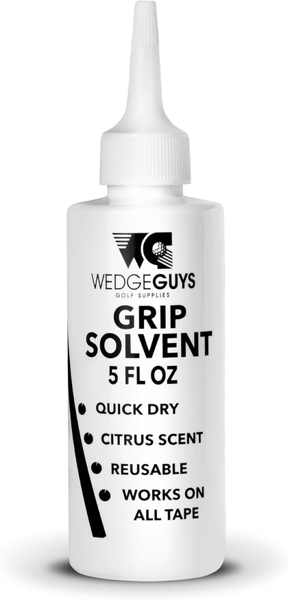 Professional Golf Grip Tape Solvent for Regripping Golf Clubs | Golf Grip Solvent Solution for Easy Regripping and