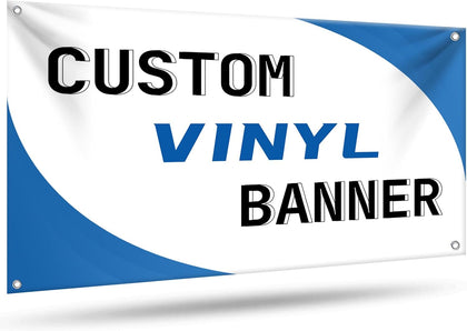 Custom Vinyl Banners and Signs Customize for Outdoor Indoor, Customize Photo Logo Text Banner Decoration Backdrop for