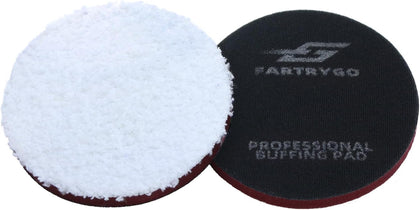 Microfiber Cutting Pads 5 Inch, Heavy Duty Polishing Pads for Dual Action Polisher, Scratch & Swirl Remover, Car