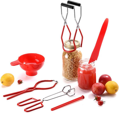 Canning Tools Set, Bubble Popper/Bubble Measurer/Bubble Remover Tool for Cannings Pot, Water Bath& Pressure Canner