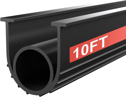 Garage Door Seals Bottom Rubber - Jobon 10 Ft Universal U+O Weatherproofing Garage Door Weather Stripping Bottom Seal