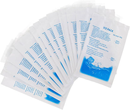Xmas Ice Pack for Shipping 50pcs 400ml PE Freezer Bags