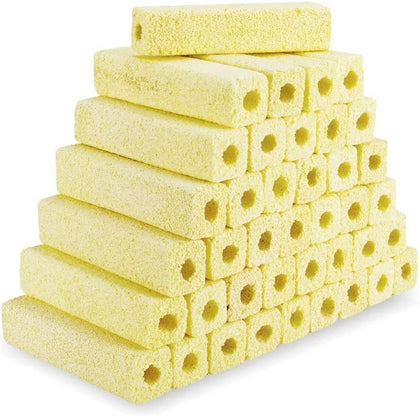 6.2-Inch Long Aquarium Bio Media Ceramic Filter Media Blocks for Sump Tank Pond Freshwater Fish Tank Filter Media