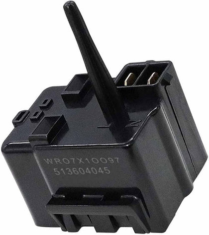Lifetime WR07X10097 Refrigerator Compressor Relay Overload Starter by Seentech, Compatible with GE Refrigerators – Replaces: 1265640 AP4300623 PS1766101