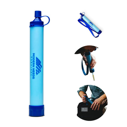 Ready Filter Personal Water Filter Straw | Backpacking Water Filter for Hiking & Camping | Portable Water Purifier