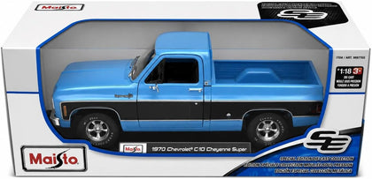 Special Edition 1/18 Scale Die Cast Metal, 1974 Chevy C10 Cheyenne Super