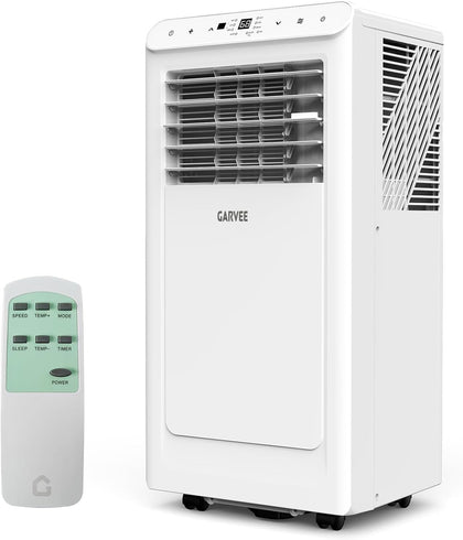 8,000 BTU Portable Air Conditioner, 3-in-1 Portable AC Unit with Cool, Dehumidifier & Fan Modes, Covers Rooms up to