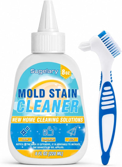 Mold Stain Cleaner Gel, Washing Machine Cleaner for Front Loader Seal, Household Remover Gel for Bathroom Grout