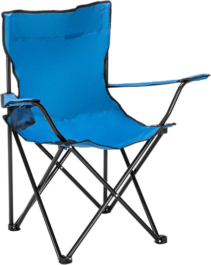 Camping Folding Chair,Portable Folding Chair with Arm Rest Cup Holder and Carrying and Storage Bag for Outdoor, Camp
