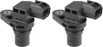 Motoforti Camshaft Position Sensor, for Mitsubishi Lancer Outlander 2008-2017, ABS, No.1865A066, Black, 2 Pcs