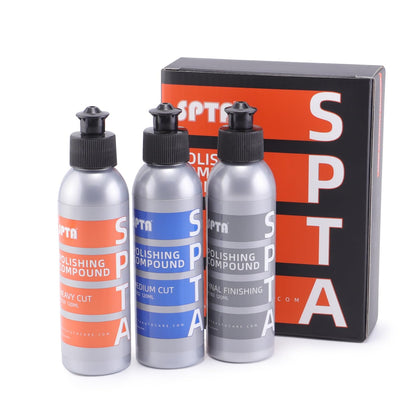 Mix Polishing Compound, SPTA 4.06oz (120ml) Polishing Compound Car Scratch & Swirl Remover Rubbing Compound &