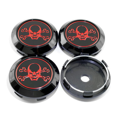 GTownWorks 68mm 2.68" Wheel Center Caps for Enkei RPF1 Wheel 44742-SHJ-A90 08W15-SLJ-0M00-A2 Center Hubcaps 4 Pack