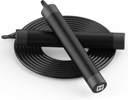 Jump Rope, HANDIO jump ropes 1/2 lb Weighted Jump Rope for Boxing, Cardio, Crossfit Workout, 8~10ft Range Adjustable