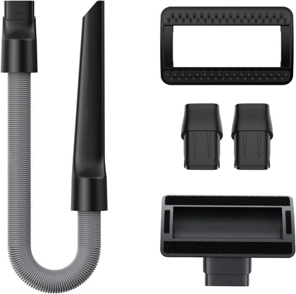 Flexible Hose and Pet Brush Vacuum Attachments for Car Vacuum | Fits for Fold V10 APEX, Fold V10 Ultra, Deep Cleaning