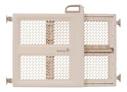 Baby Gates for Doorways, Pressure Mount Lift, Lock and Swing, Dog Gates, Hardware Gate for Stairs, Fits 28"-42" Wide