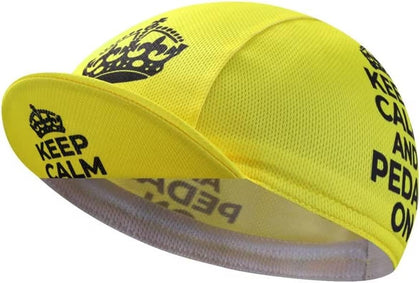 Funny Cycling Cap - Polyester Cartoon Cycling Hat-Under Helmet - Cycling Helmet Liner Breathable&Sweat Uptake