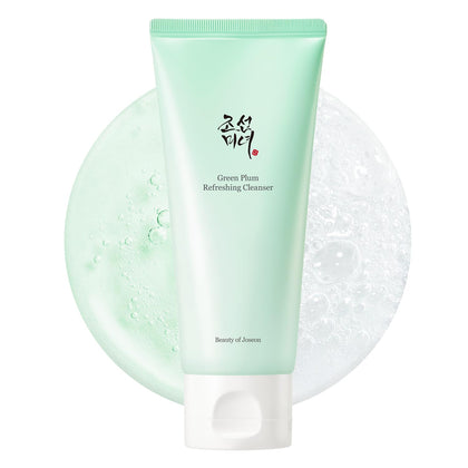 Green Plum Refreshing Cleanser Gel Type Deep Pore Cleansing, Face Cleansers for All Skin Types, Korean Skincare