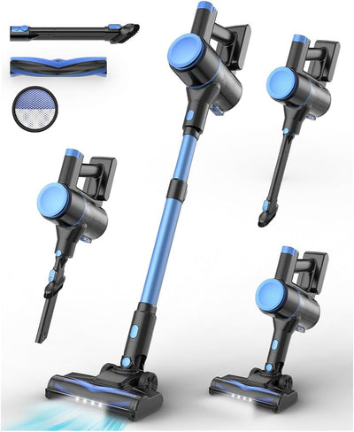 N8 Cordless Vacuum Cleaner,Lightweight Stick Vacuum with Powerful Suction,2200mAh Battery,40 Mins