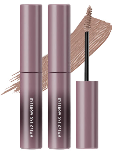Eyebrow Gel Tint,Light Brown Eye Brow Dye Glue, Waterproof Brow Tinting Kit