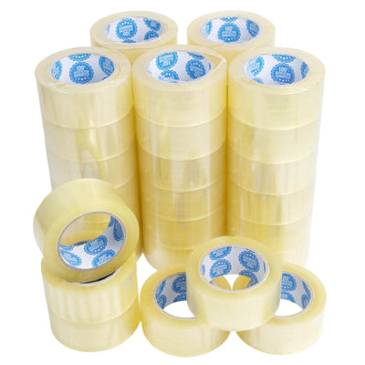 Transparent Packaging Tape, 36 Rolls - 2.0mil x 2.0in x 55yards, Clear Shipping Tape for Boxes, Packing, Office