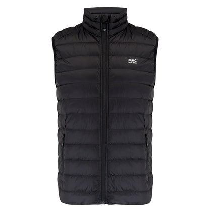 Alpine Men’s Packable Insulated Down Vest, Black, M