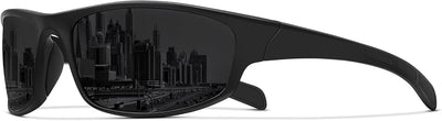 Sports Polarized Sunglasses for Men Women Wrap Around Sun Glasses Fishing Cycling Driving Running UV Protection