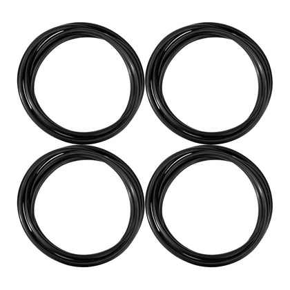 IWIWE Upgraded 9" O-Rings Gasket Seals Bucket Lid Replacement, 4 Pack