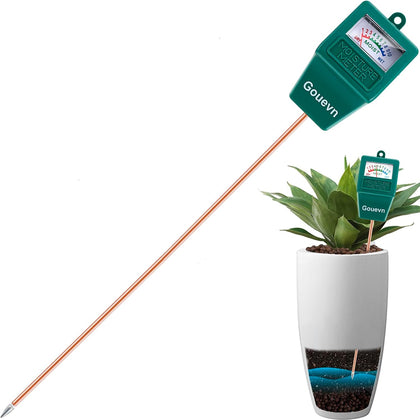 Long Probe Soil Moisture Meter for Plants, Plant Moisture Meter for House Plants, Plant Water Meter for Indoor &