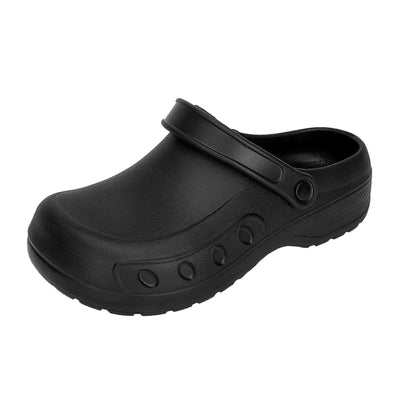 Men Chef Shoes Comfortable Garden Work Shoes with Arch Support Waterproof Work Clogs Oil Resistant for Men Food