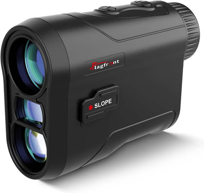 Golf Rangefinder with Slope, 1000 Yards Range Finder Golf, 6X Magnification, Flag Locking Vibration, Rechargeable