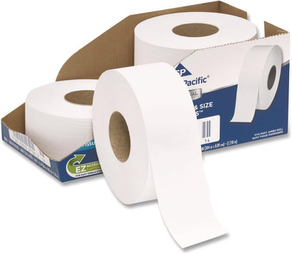 Professional Series Jumbo Jr. 2-Ply Toilet Paper by GP PRO (Georgia-Pacific), 2172114, 1000 Feet Per Roll, 4 Rolls