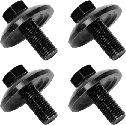 Husqvarna Tractor Blade Bolt with Cupped Washer,4 Pack | For AVP Craftsman Lawn Mower Blade 532193003,1-1/4" X