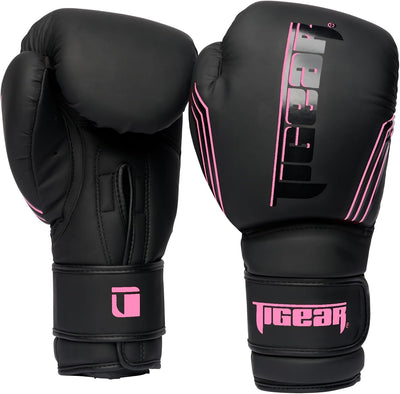 Surge Pro Boxing Gloves for Men Women & Kids | Engineered Leather Muay Thai Gloves, MMA Gear, Kickboxing Heavy Bag