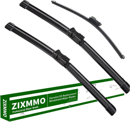 3 Factory Wiper Blades Replacement for Volkswagen Golf 2015-2021/Volkswagen e-Golf 2015-2021/Volkswagen GTI 2015-2022