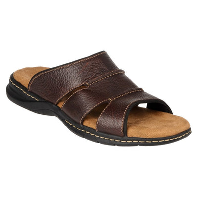 Dr. Scholl's Shoes mens Gordon sandal, Brown, 10 US